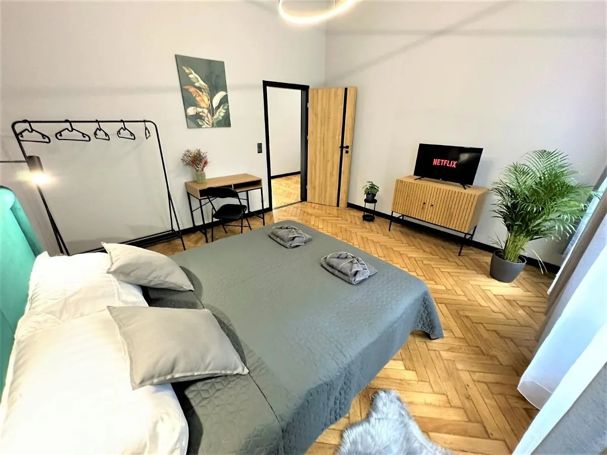 Apartment Luxury 100M2 Loft Design-Apartment At Wawel + Netflix Krakow