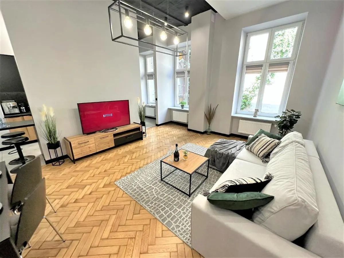 Luxury 100M2 Loft Design-Apartment At Wawel + Netflix Krakow Poland